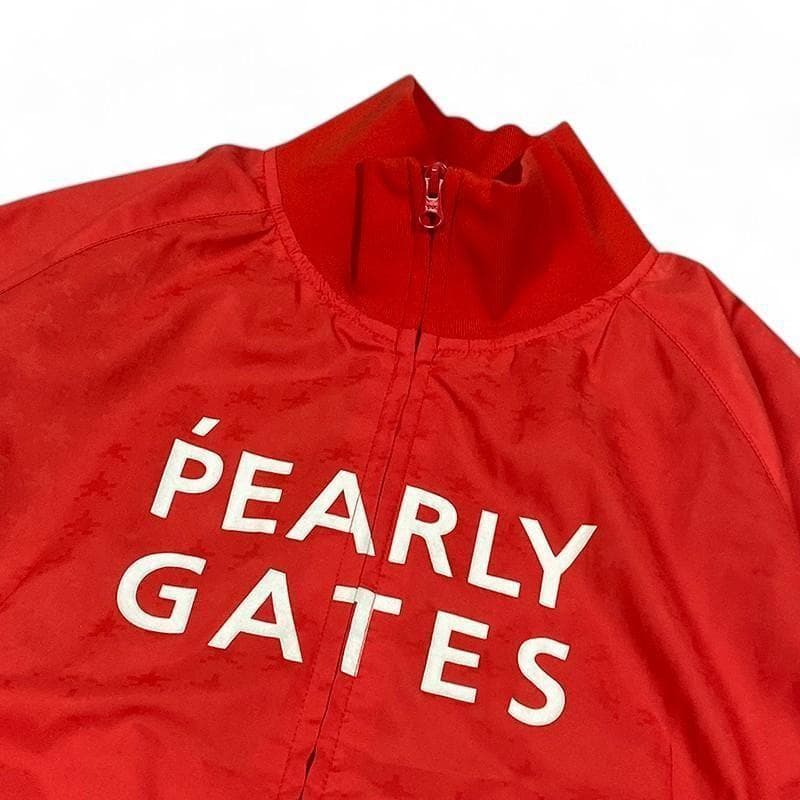 PEARLY GATES パーリーゲイツ 蓄熱 ナイロン ジャケット 星 柄 0