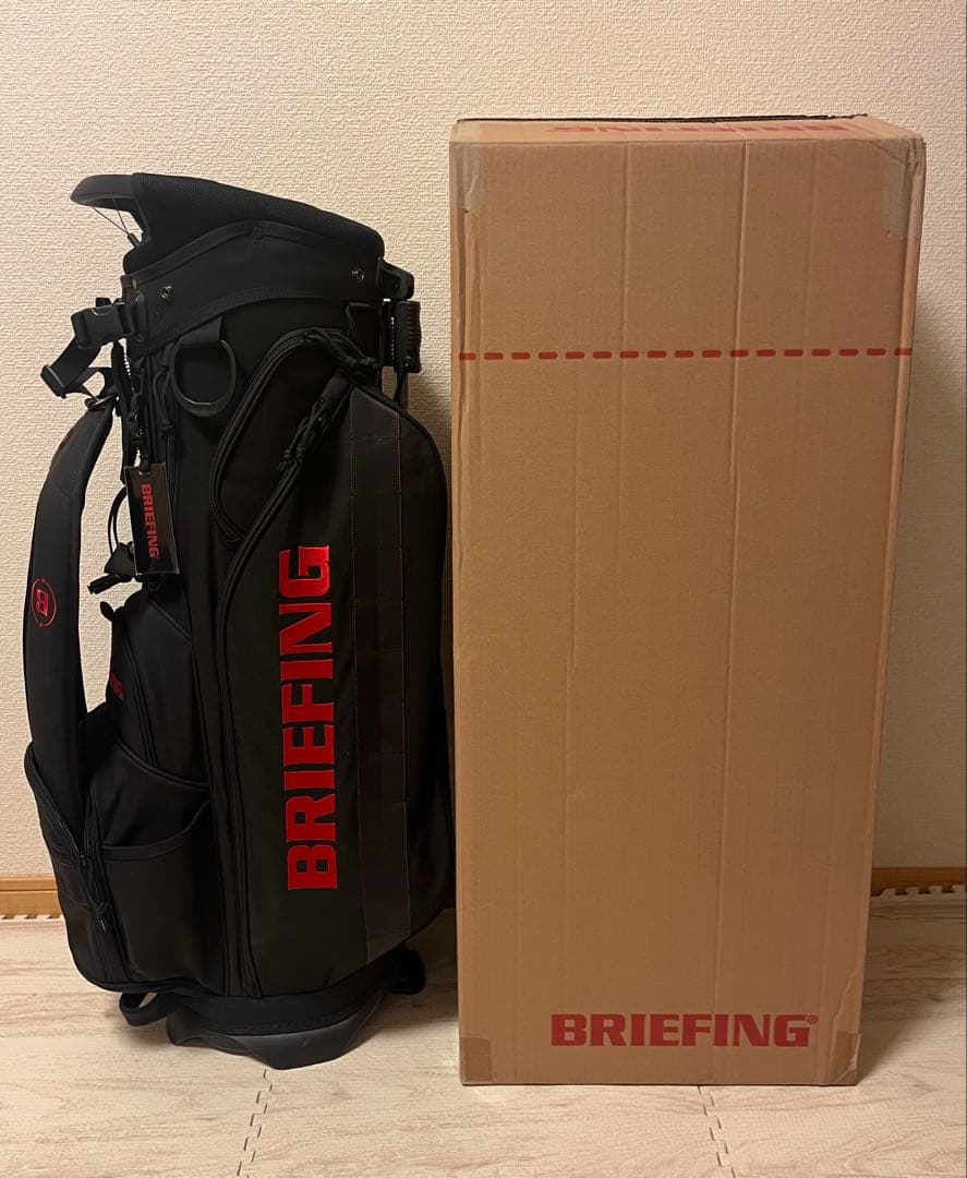 【新品】BRIEFING キャディバッグ CR-4 #04 ブラック