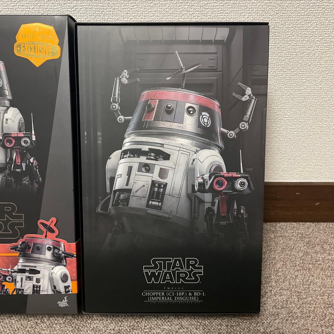 【トイサピ限定】チョッパー＆BD-1（帝国軍変装）　スターウォーズ　ホットトイズ