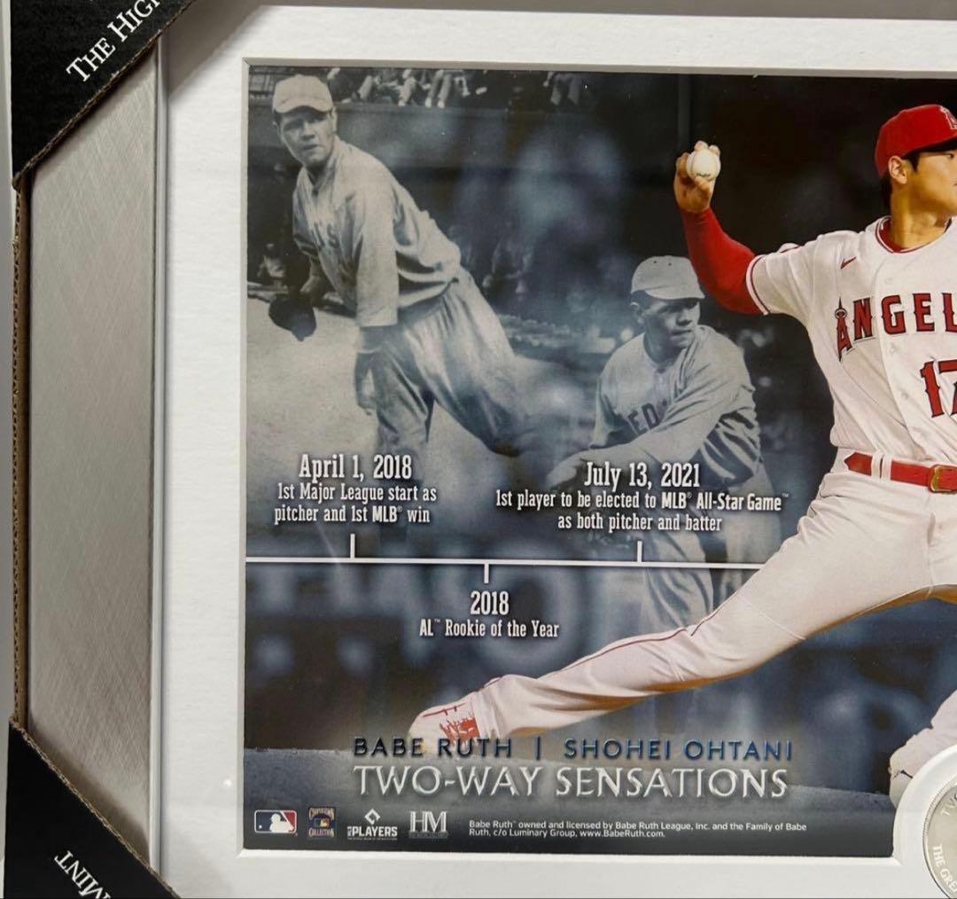 大谷翔平 ベーブ・ルース レジェンドコラボ シングルフォトミント 限定