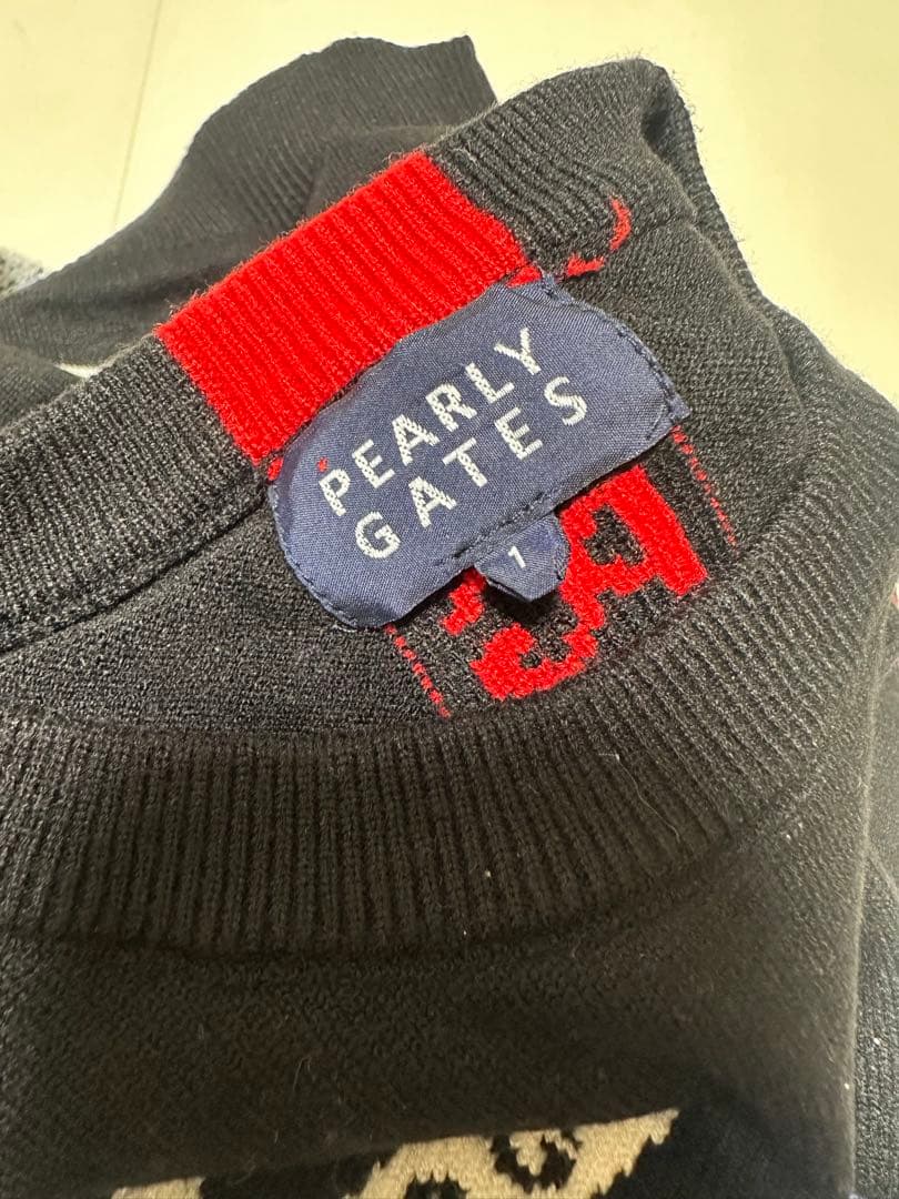 パーリーゲイツ　ニット　ゴルフウェア　pearlygates