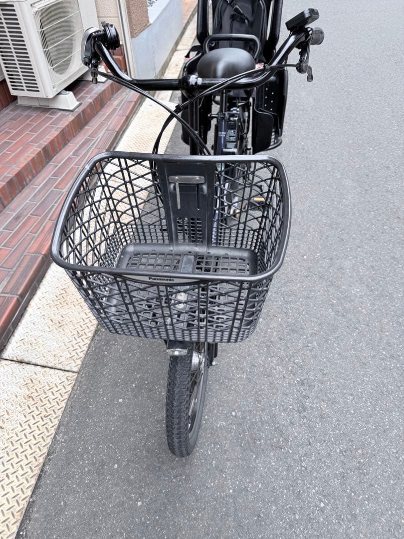 子供乗せ　パナソニック 電動アシスト自転車 チャイルドシート付き