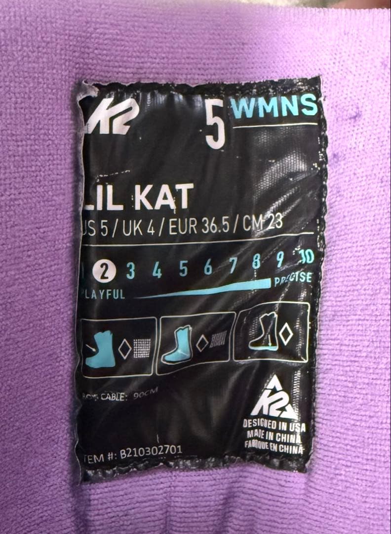 K2 Lil Kat スノーボードブーツ 5 WMNS