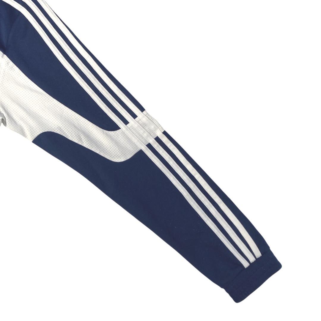 adidas 北アイルランド代表 刺繍ロゴ トレーニングウェア 古着 L 紺色