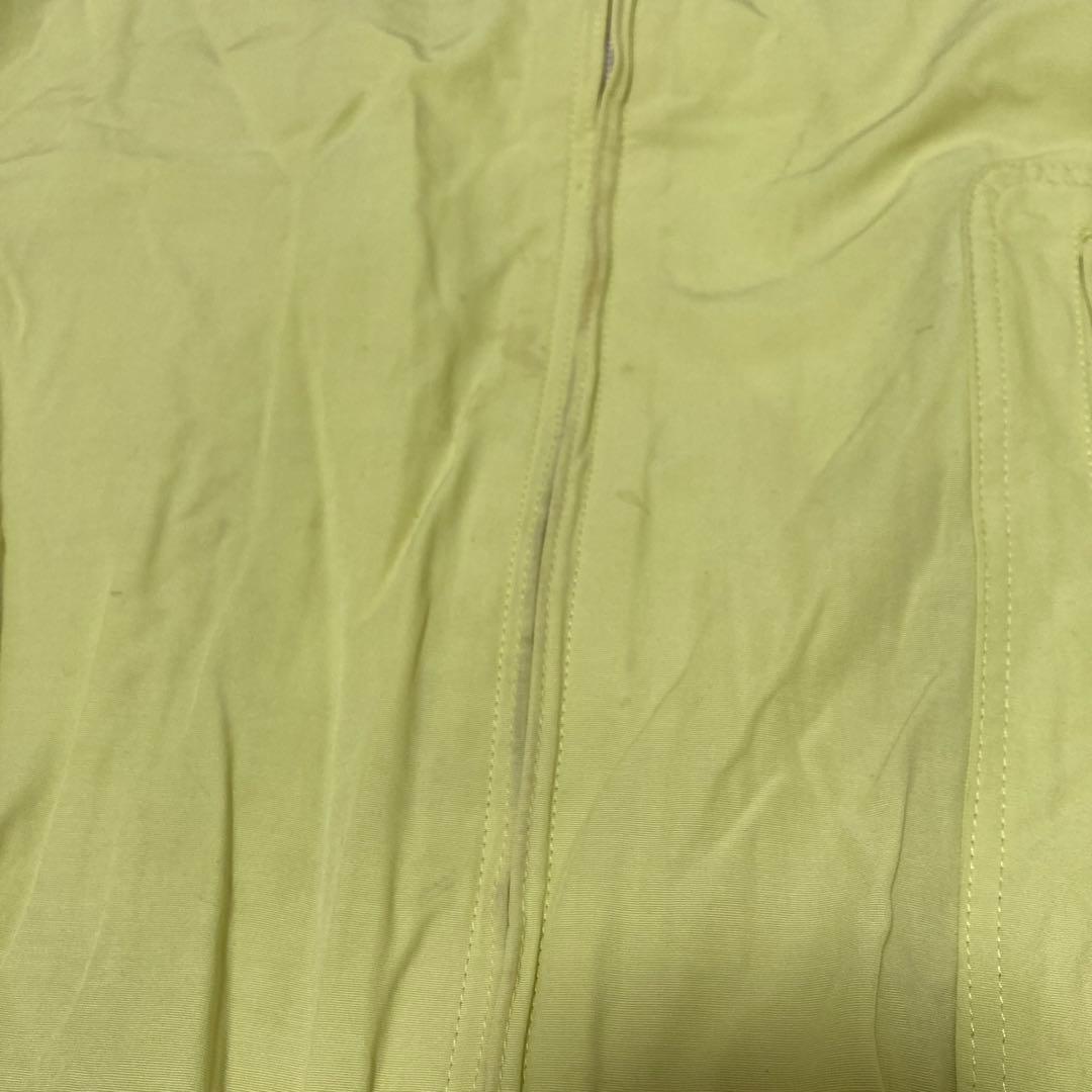 LANVIN SPORT ランバン　ブルゾン　ジャンパー　無地　黄色　サイズ50
