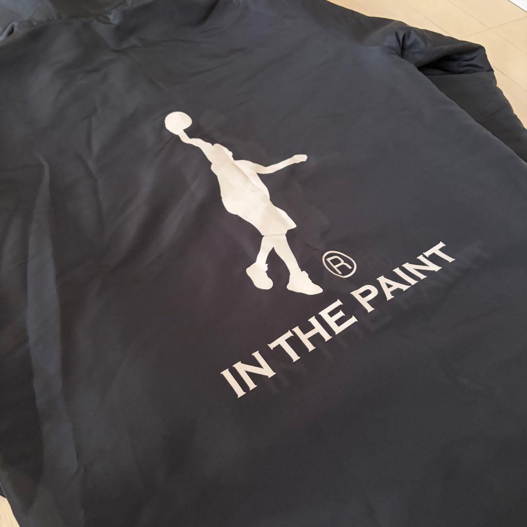 【IN THE PAINT】ロングベンチコート ブラック