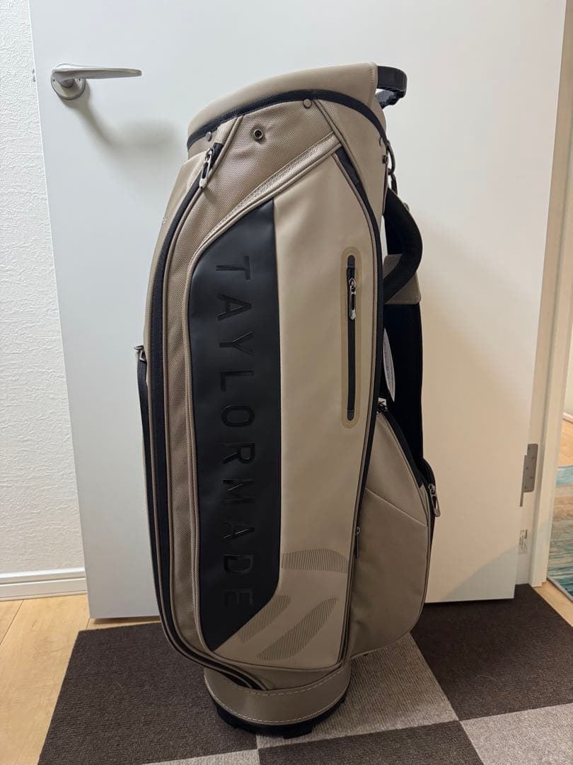 TAYLORMADE ゴルフバッグ ベージュ