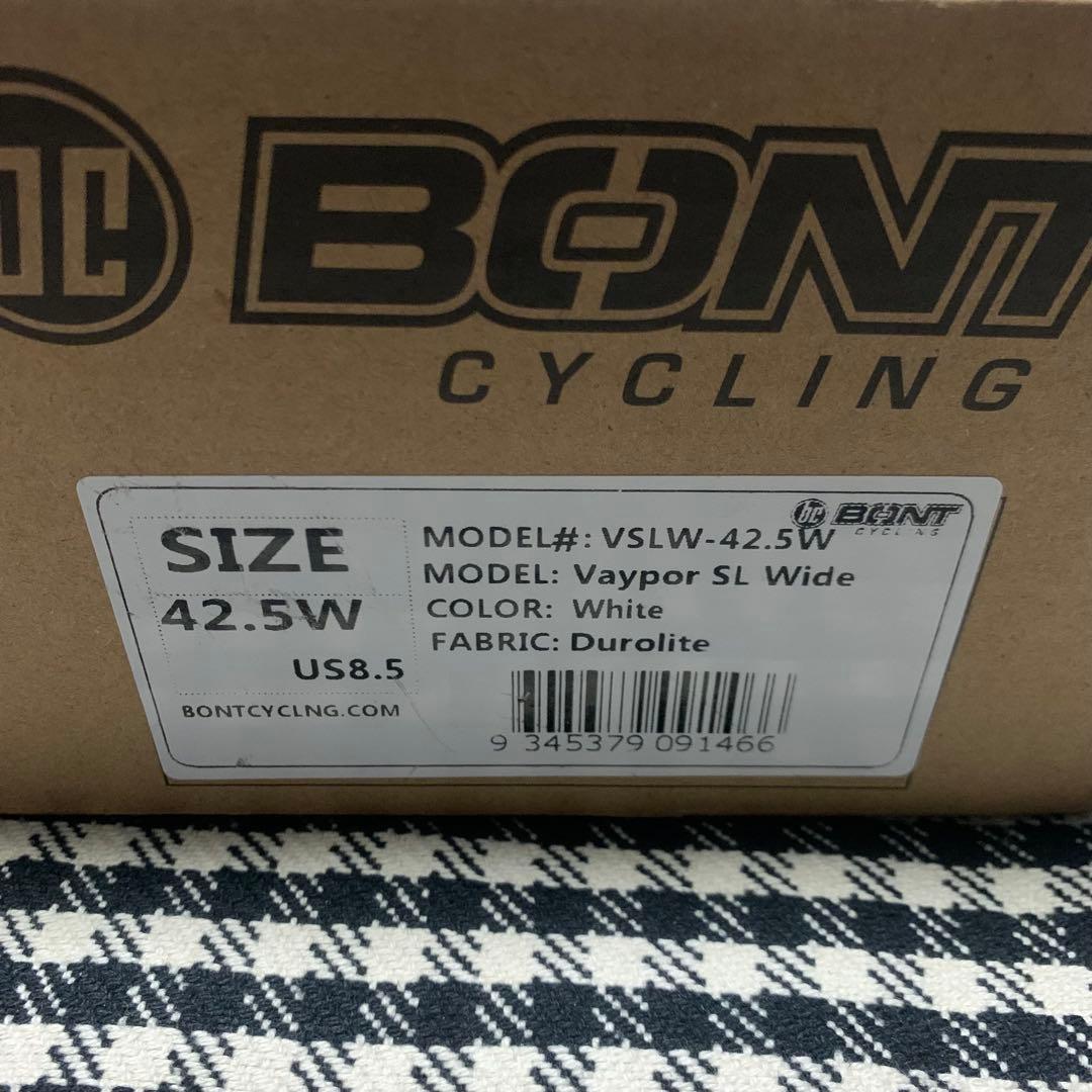 BONT Vaypor SL Wide 42.5W シューズ