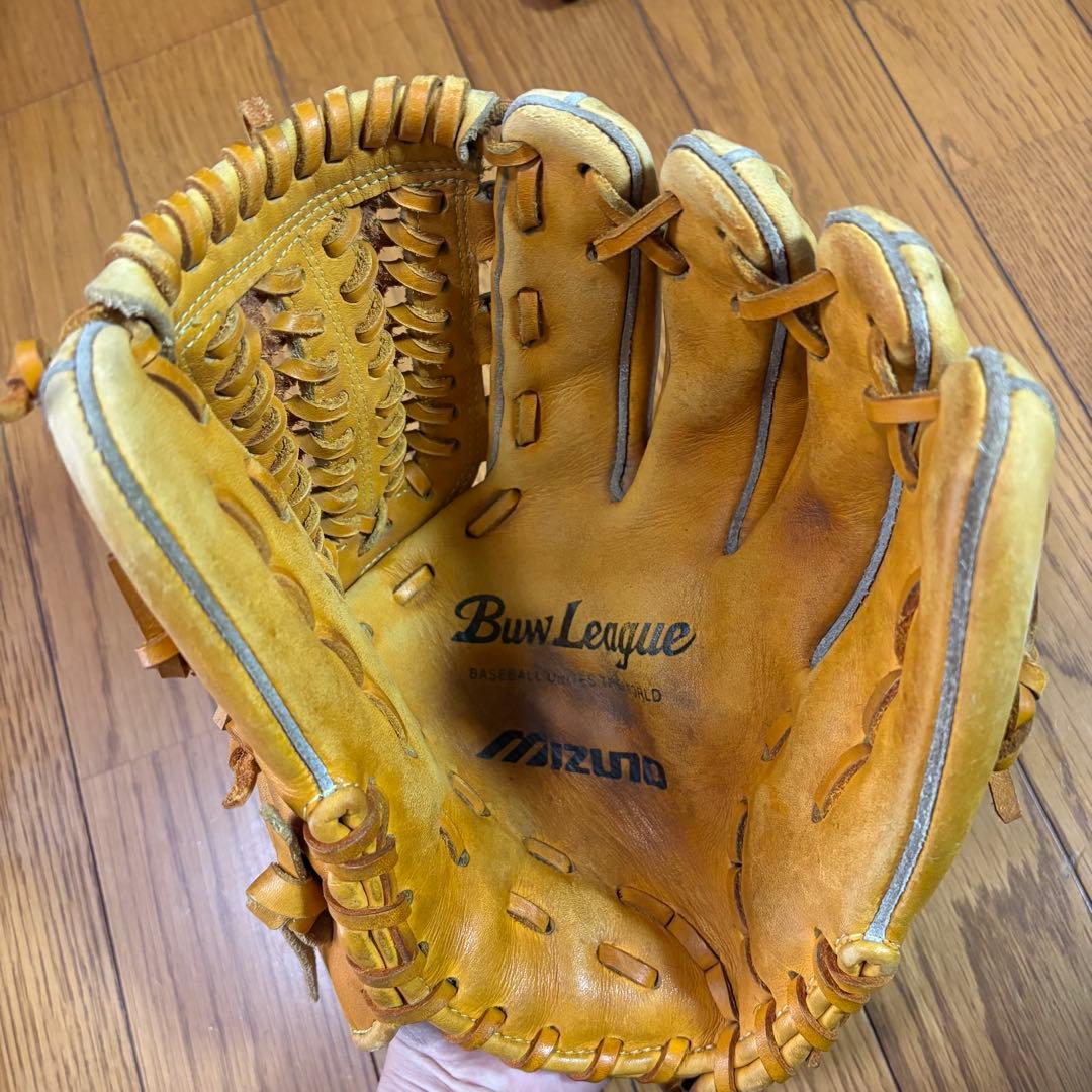 ミズノ　軟式オールラウンド　中古グローブ