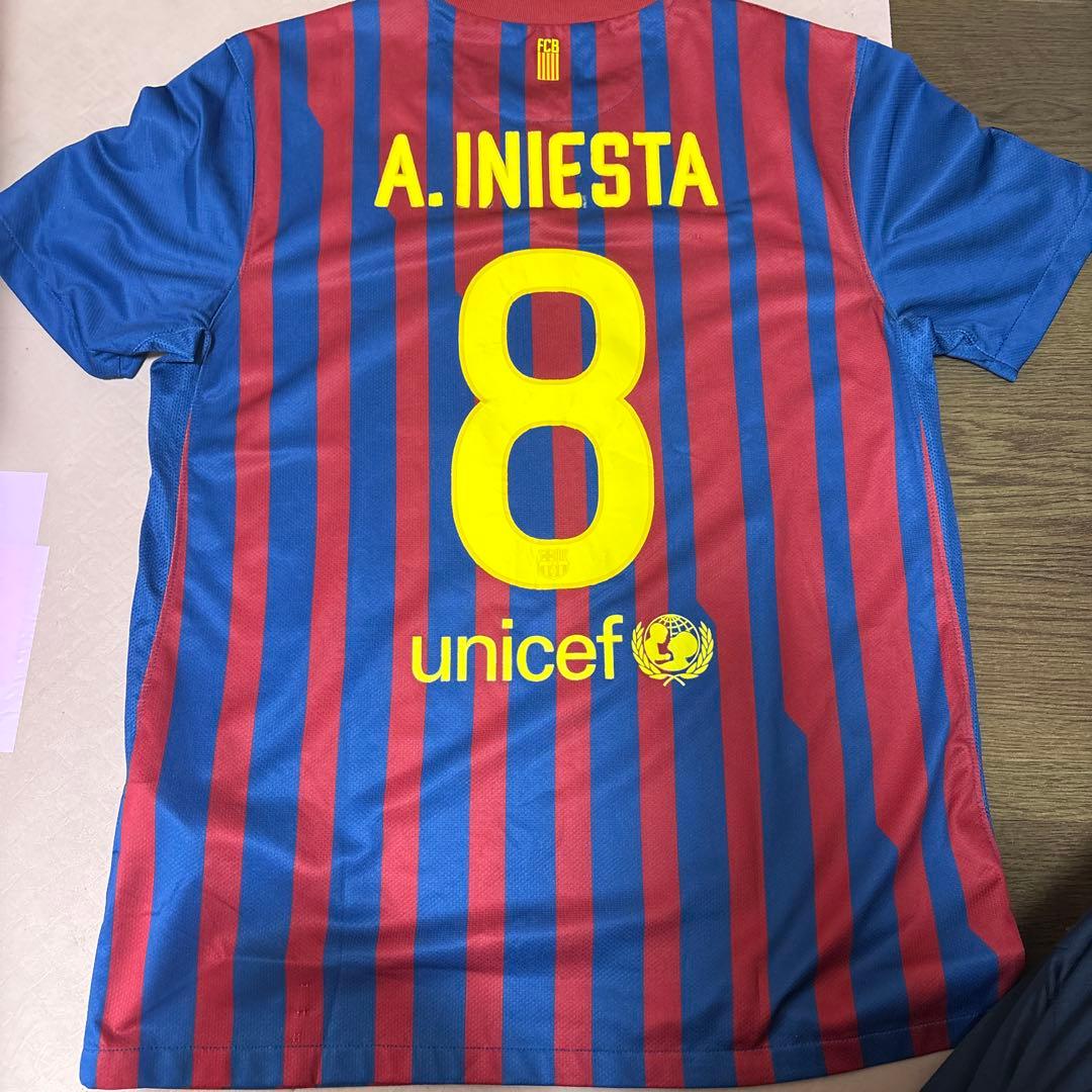 バルセロナA. Iniesta 8 Dri-FIT シャツ 11-12シーズン