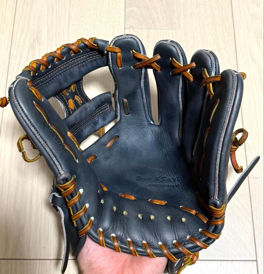 ZETTプロステイタス軟式内野用グラブ