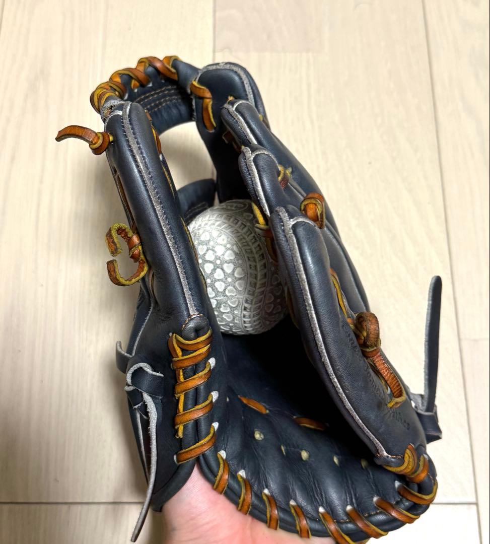 ZETTプロステイタス軟式内野用グラブ