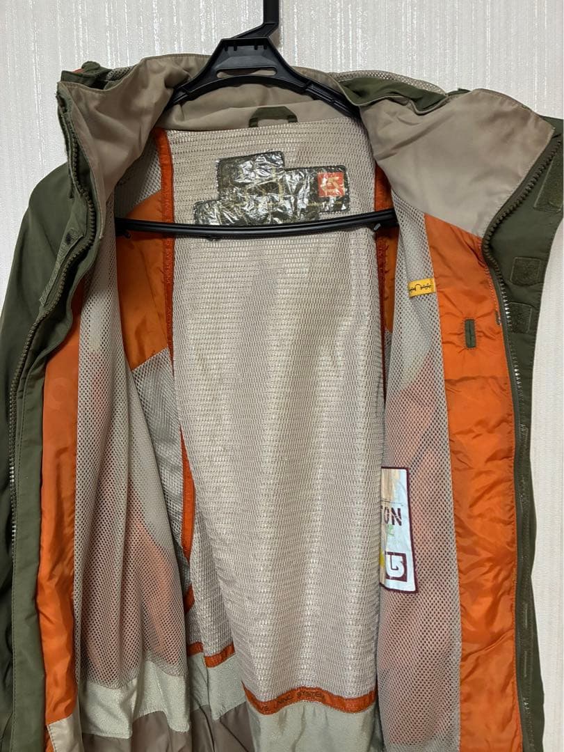 BURTON スノーボードジャケット オリーブグリーン