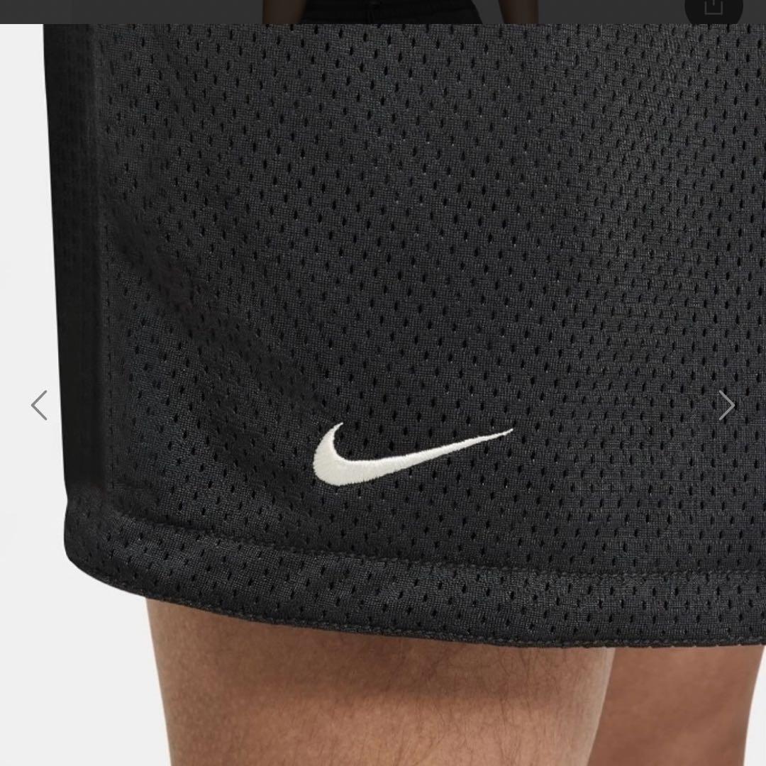 お*ん様 Nike ブラック メッシュショートパンツ