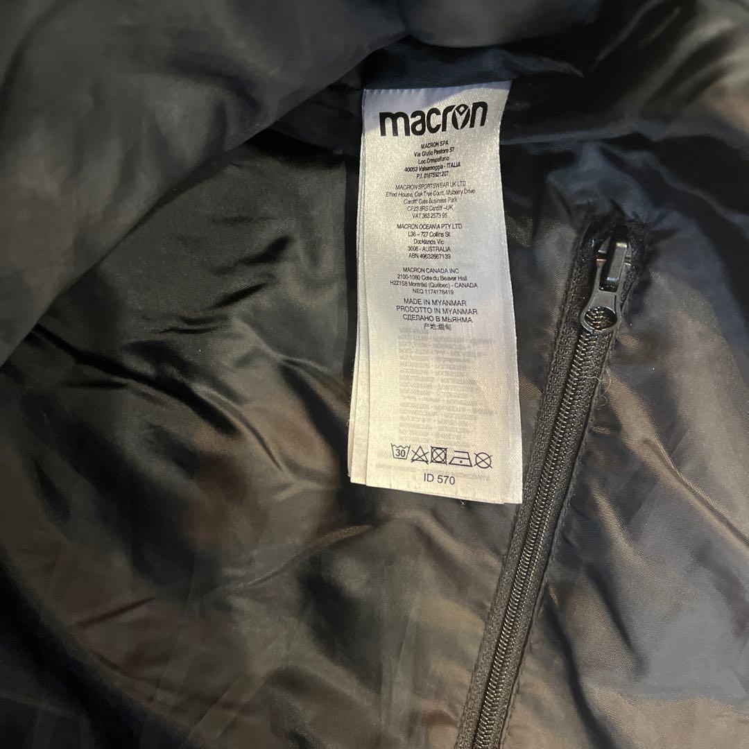 MACRON マクロン ハーフベンチコート フード付き　高品質