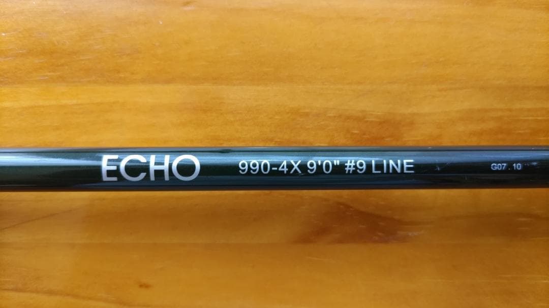 ECHOのフライロッド　9フィート　#9　4本継