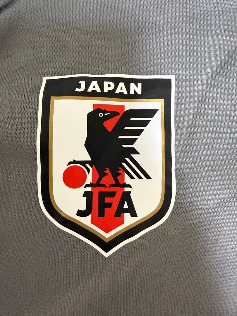 【サッカー日本代表】adidas 日本代表 ジャージ XLサイズ グレー