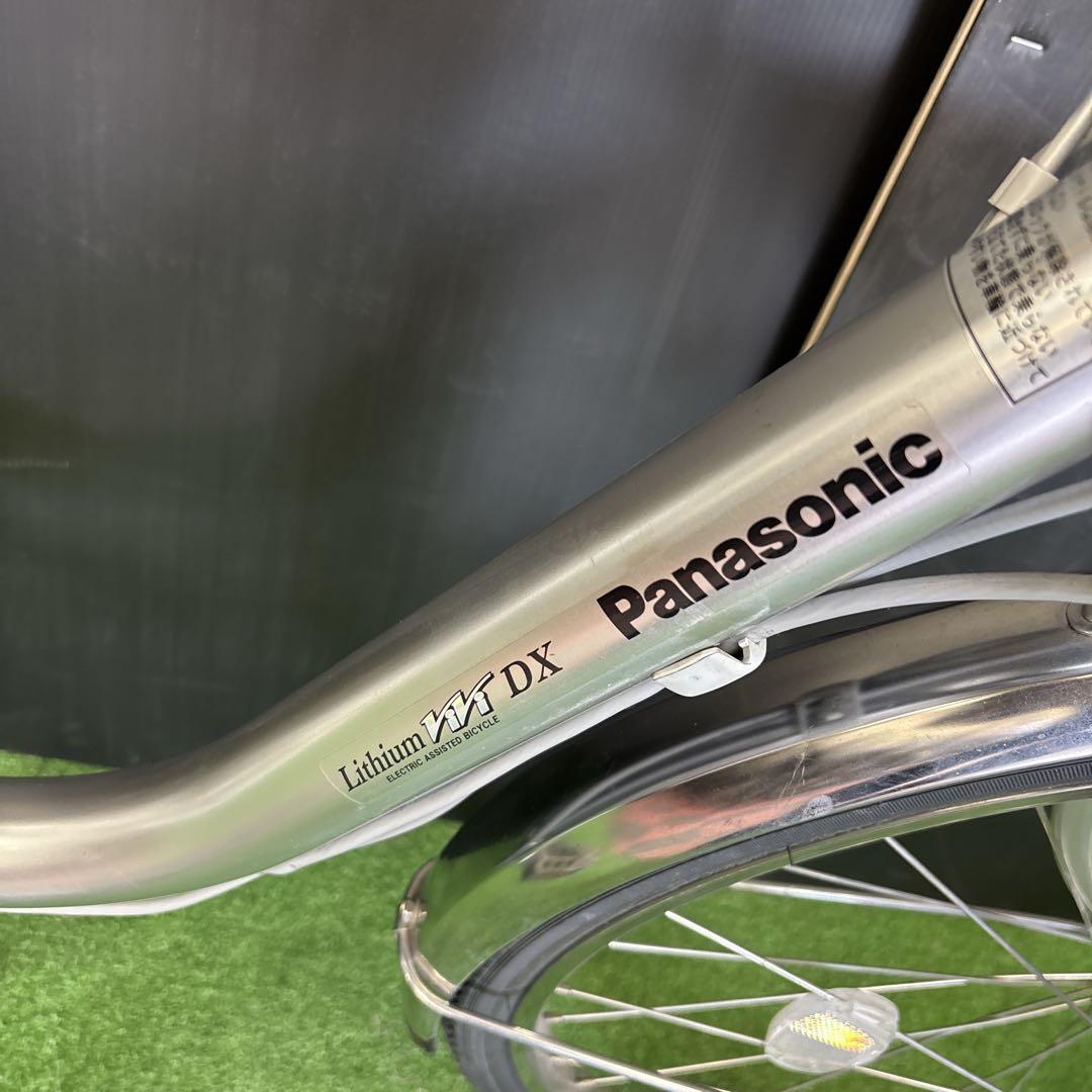 電動自転車 Panasonic Lithium vivi DX シルバー　46★