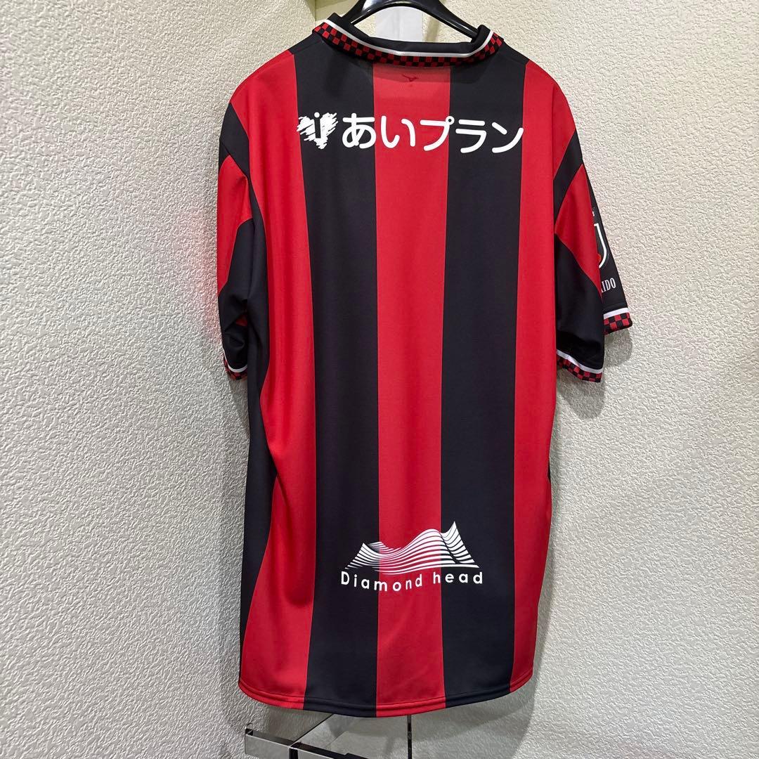 ミズノサッカー北海道コンサドーレ札幌ホームユニフォーム