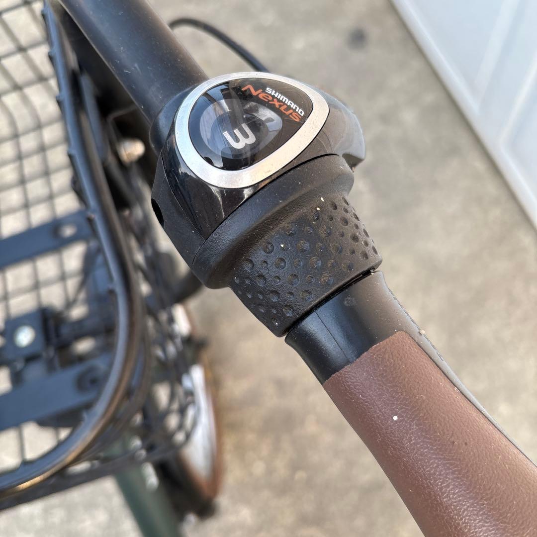 ママンPanasonic 電動自転車ギュットDX 20インチマットオリーブ