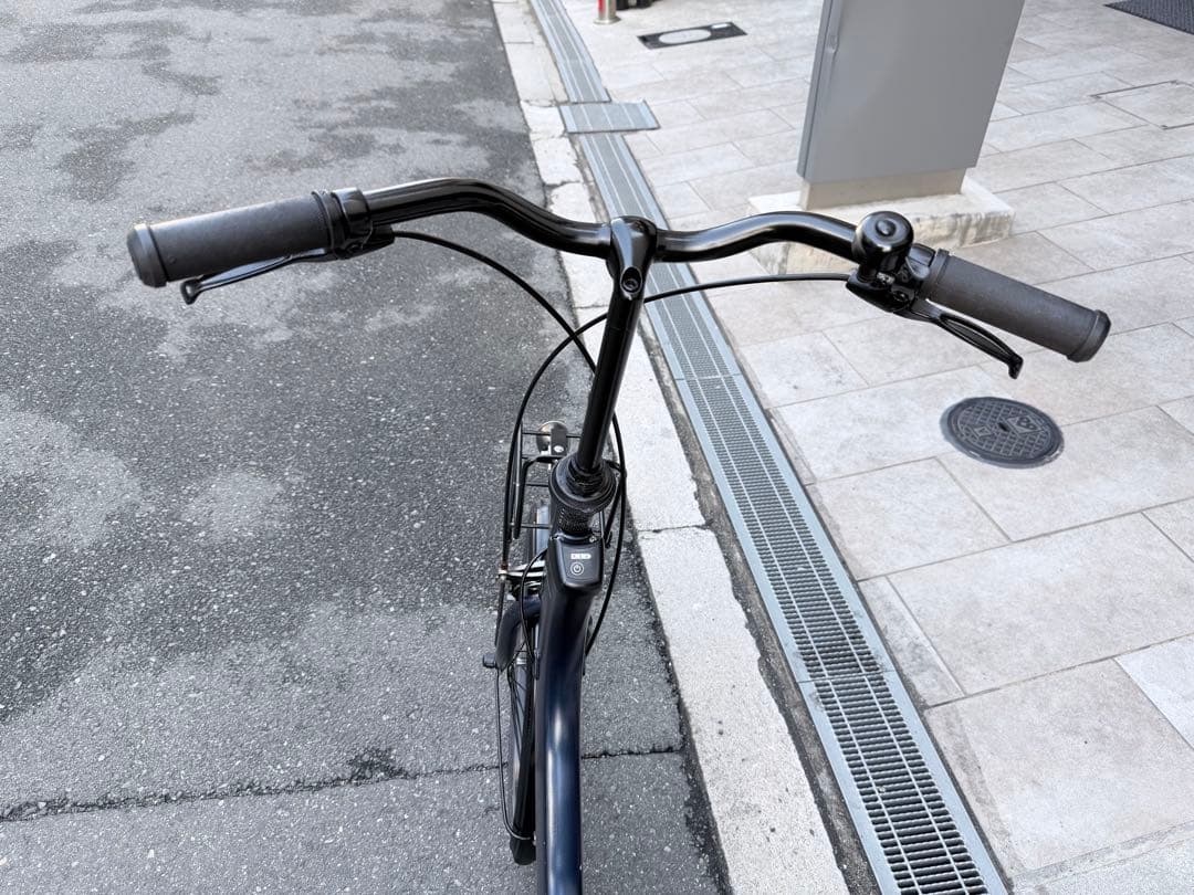 大阪府　パナソニック　電動アシスト自転車 シティタイプ 黒 20インチ