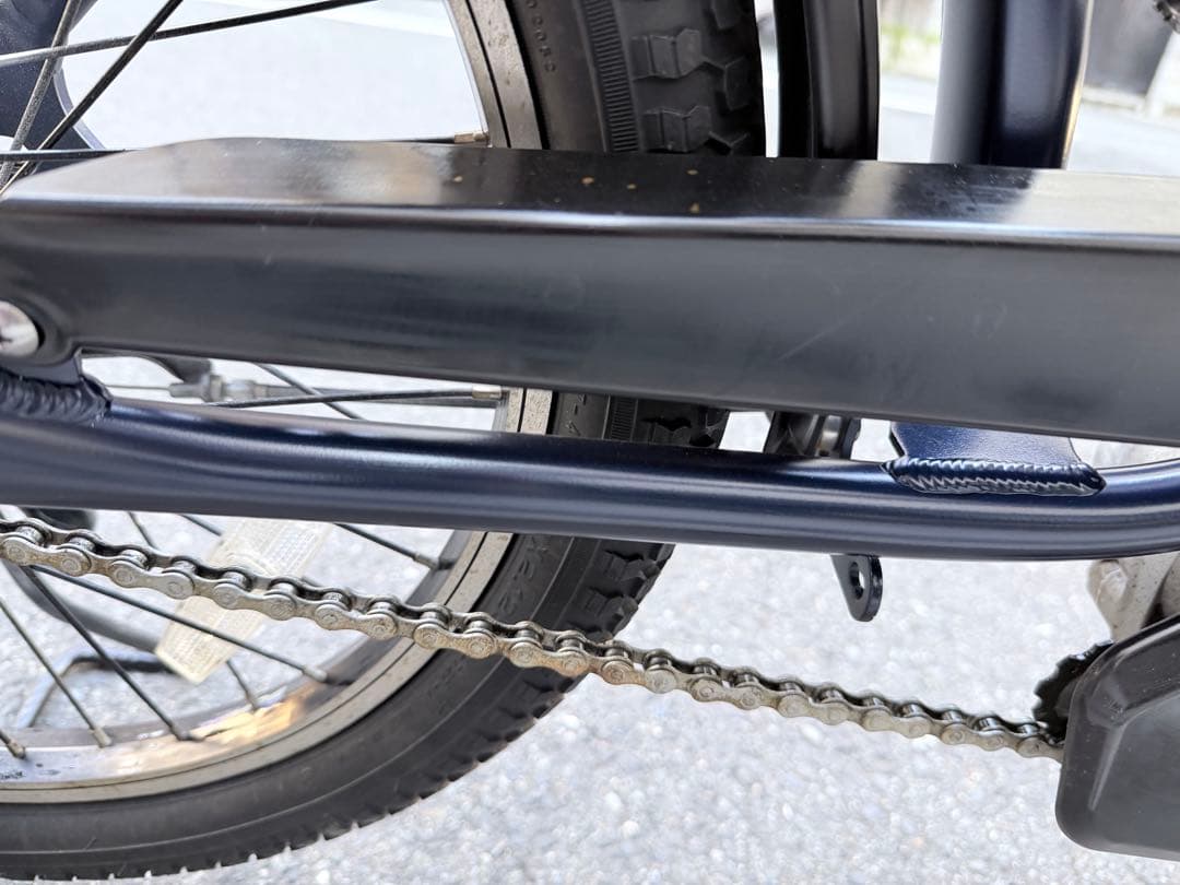 大阪府　パナソニック　電動アシスト自転車 シティタイプ 黒 20インチ
