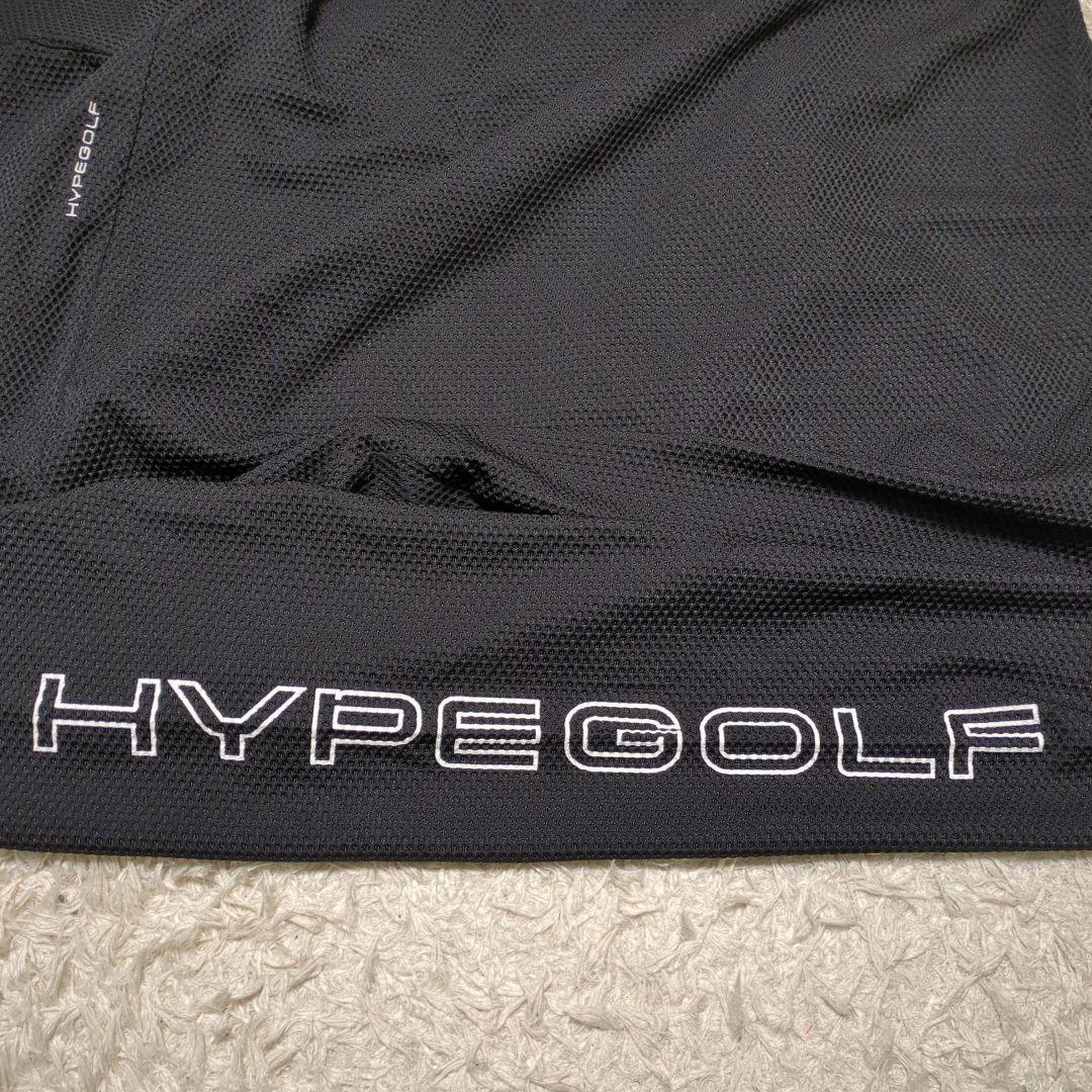 【美品】Hypegolf モックネック 長袖 シャツ メッシュ メンズ L