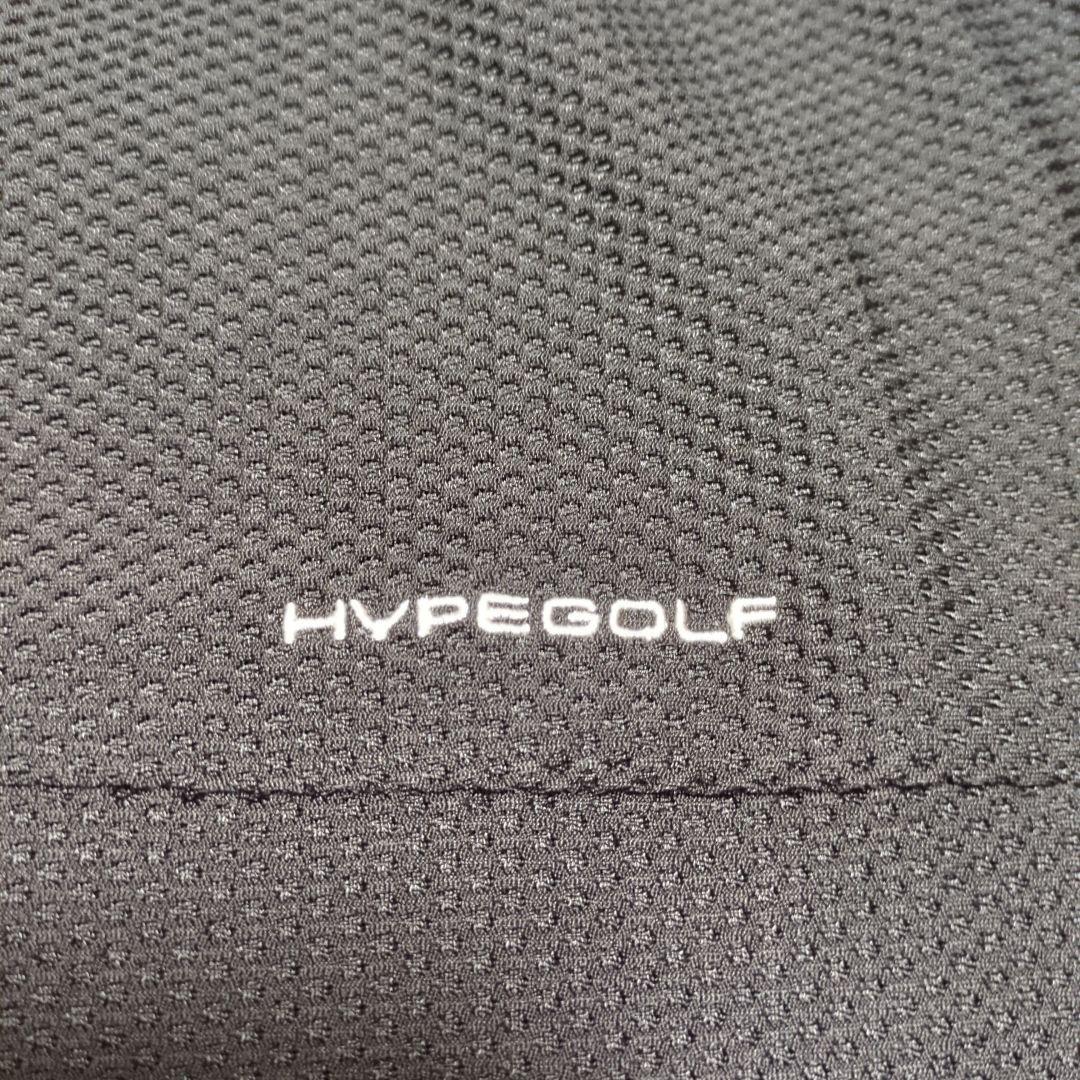 【美品】Hypegolf モックネック 長袖 シャツ メッシュ メンズ L