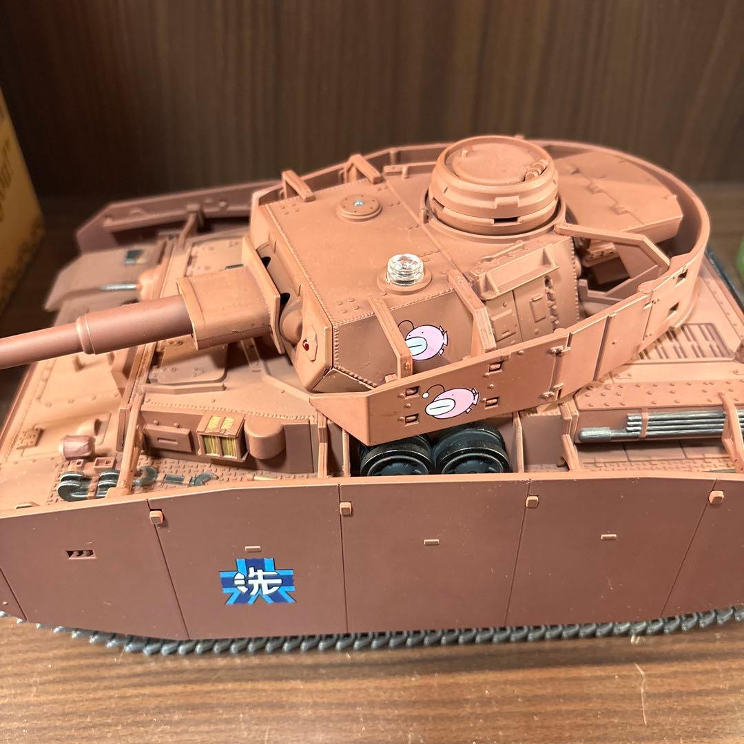 ガルパン1/24 県立大洗女子学園 あんこうチーム IV号戦車H型(D型改)