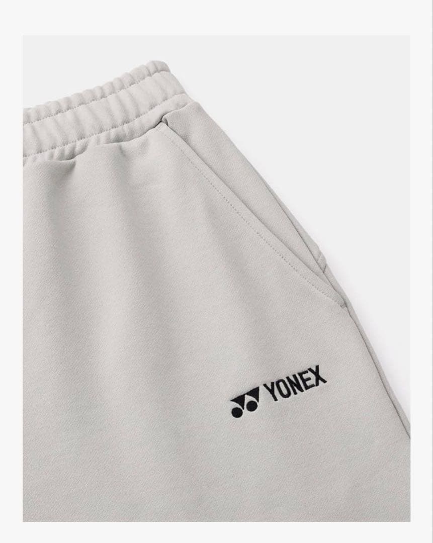 YONEX ウィメンズ　スウェット　シルバーグレー(パンツのみ)