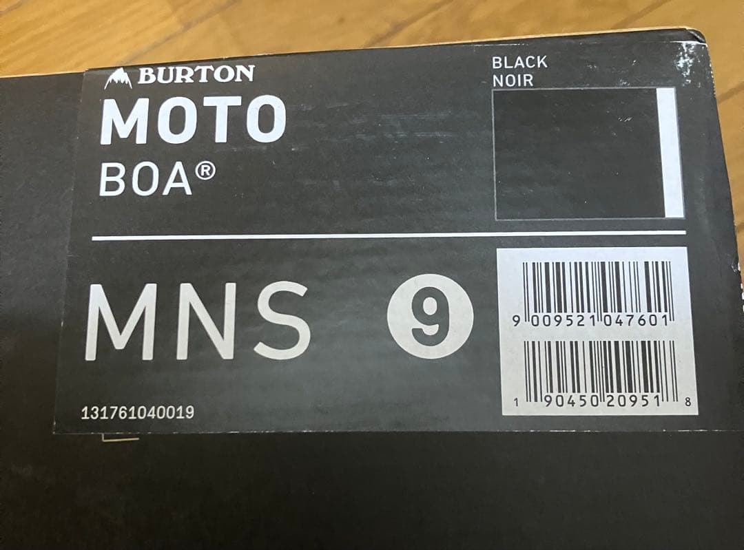 新品未使用　バートン　スノーボードブーツ　MOTO BOA US9 27cm
