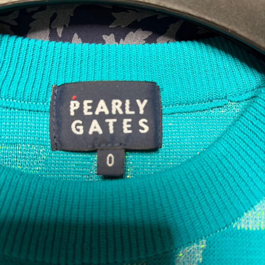 PEARLY GATES アクアブルー ニットセーター