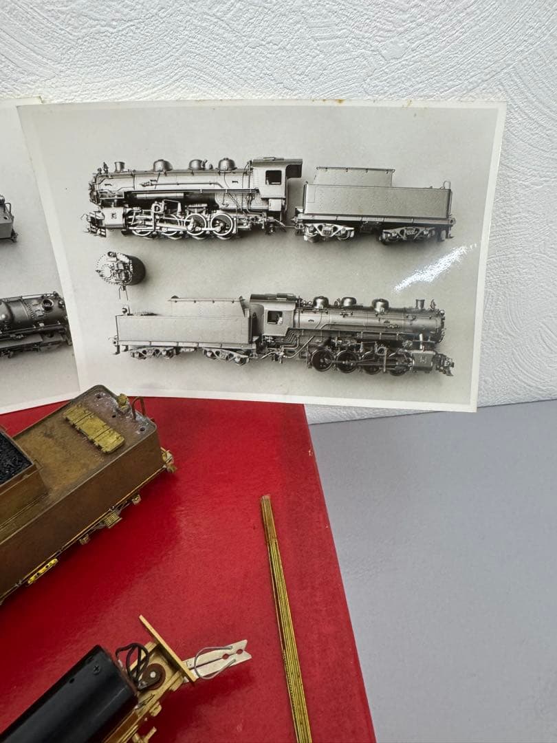 【未完成未塗装】鉄道模型　機関車C-15-A 　0-8-0　真鍮製