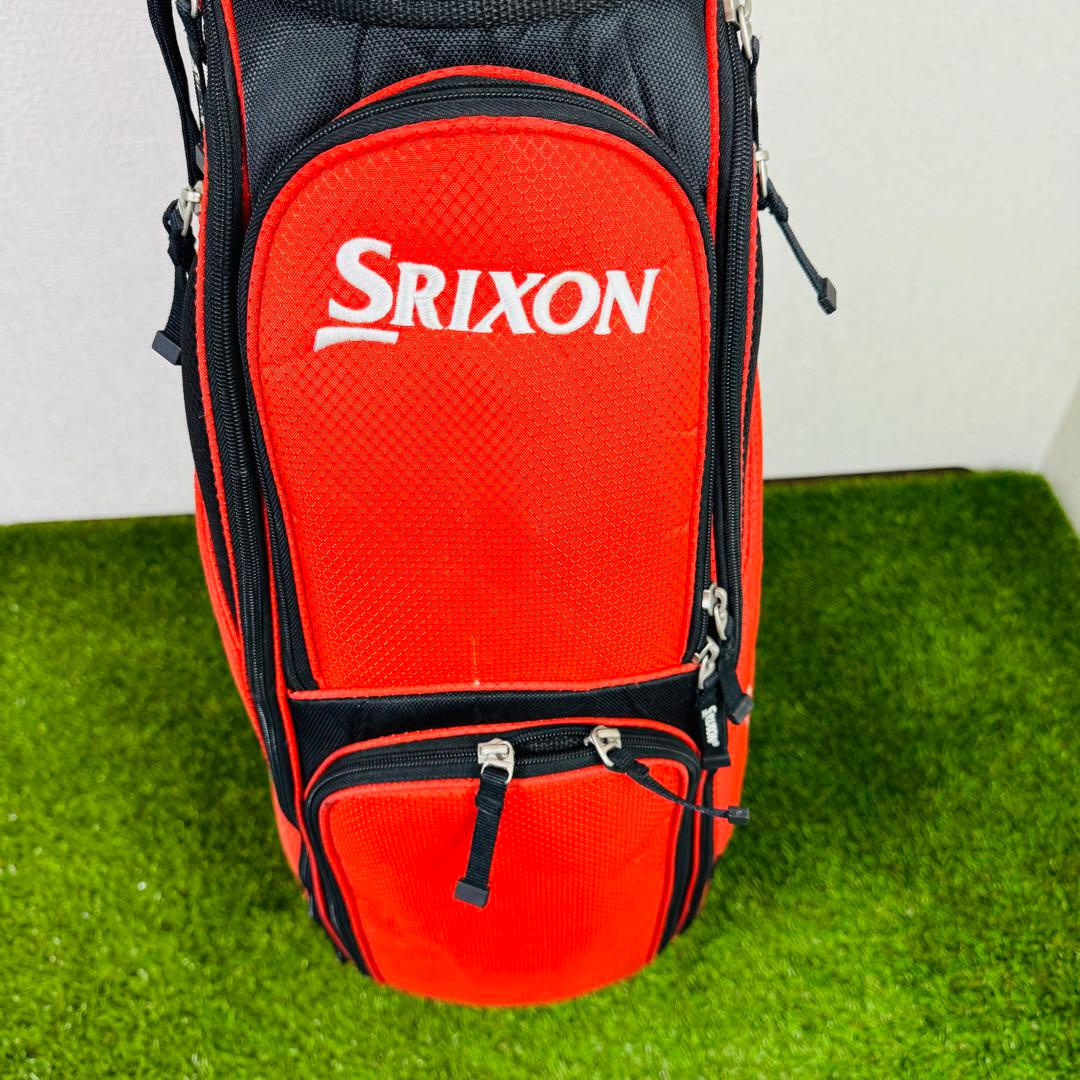 【軽量型】スリクソン SRIXON キャディバッグ 赤