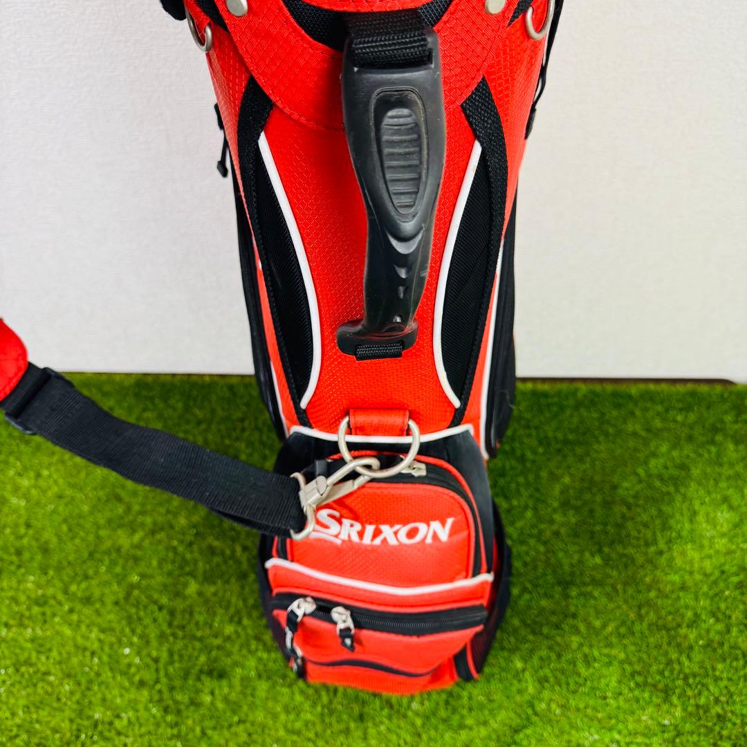 【軽量型】スリクソン SRIXON キャディバッグ 赤