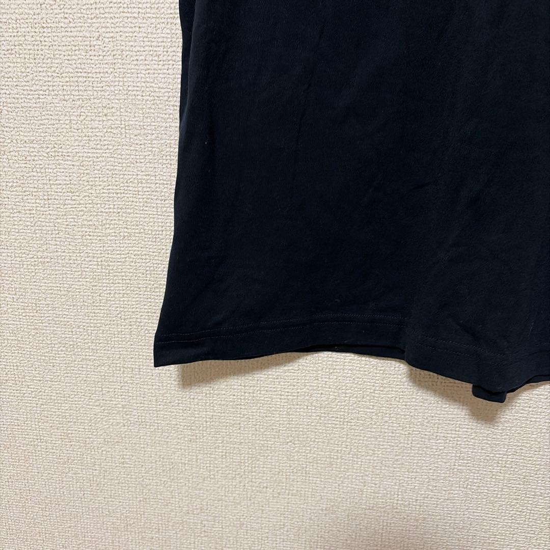 新品　パーリーゲイツ　半袖　モックネック　ネイビー ロゴ