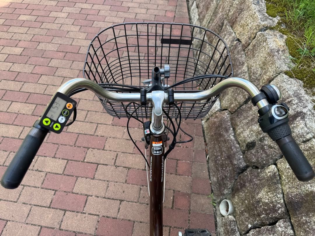 奈良発 24インチ形 ヤマハ PAS ナチュラ 電動アシスト自転車 12.3Ah