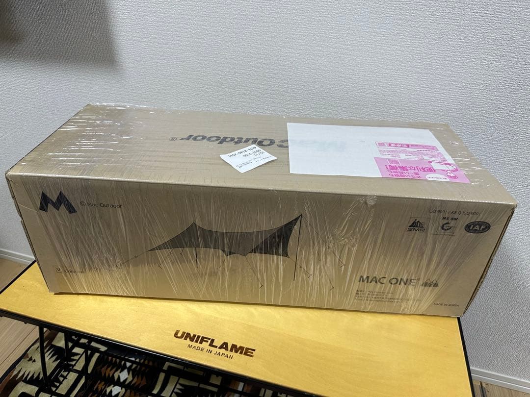 【新品未使用】MacOne Hexa L charcoal /ヘキサLチャコール