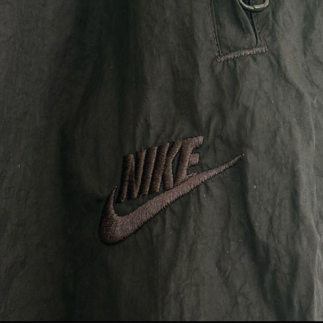 【NIKE】L ナイキ スポーツウェア ウーブンブラックxホワイト パンツ