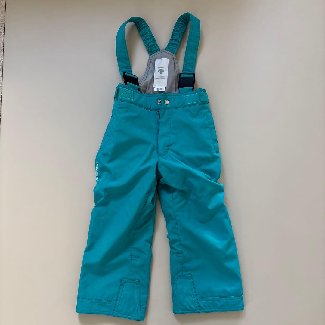 DESCENTE 子ども用 スキーウェア 青系