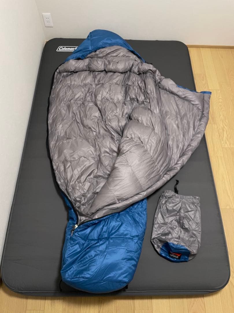 ナンガ シュラフ ダウンバッグ 600STD WILD-1別注 カバー付