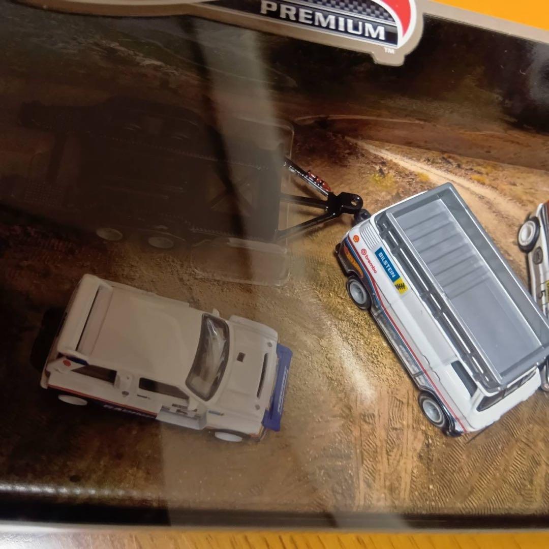 ホットウィール　プレミアム　4台セット 1/64