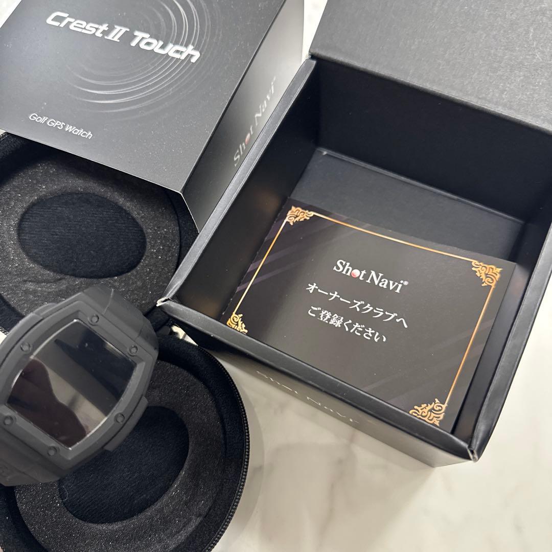 ShotNavi Crest II Touch GPSウォッチ