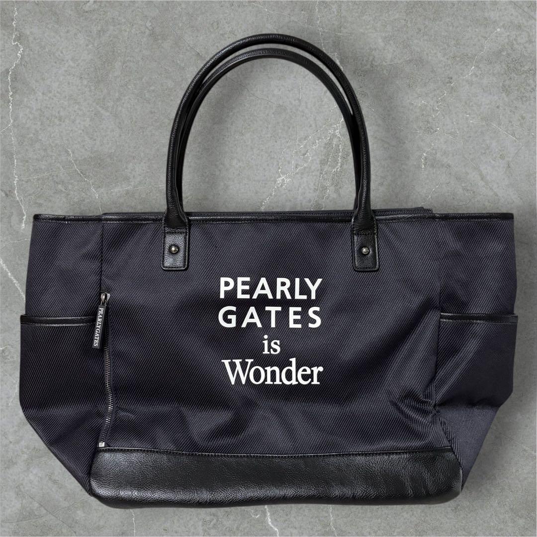 【PEARLY GATES】プーさん ロッカーバッグ(ネイビー)