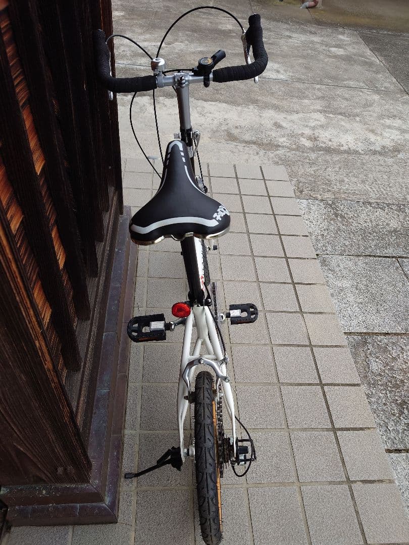 CHARI 折りたたみ自転車 ホワイト