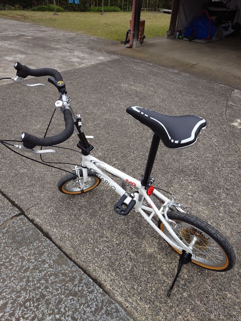 CHARI 折りたたみ自転車 ホワイト