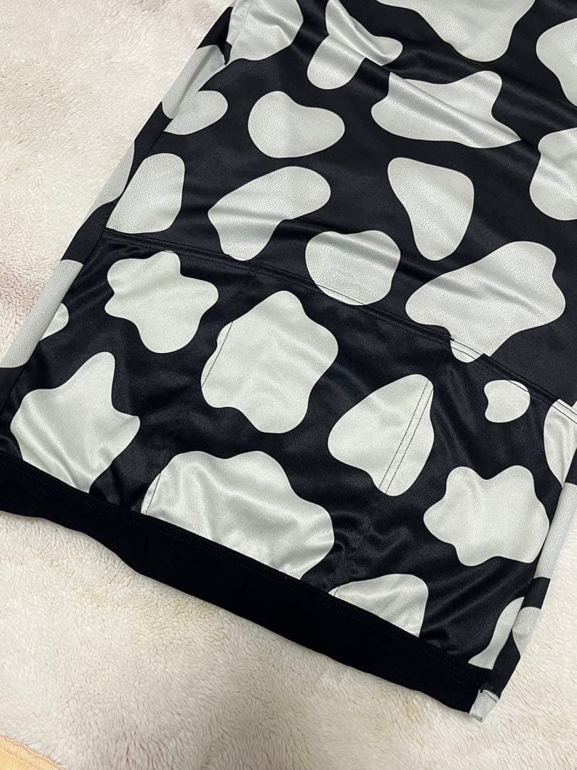 TEAM DREAM サイクルジャージ チームドリーム cow 牛柄