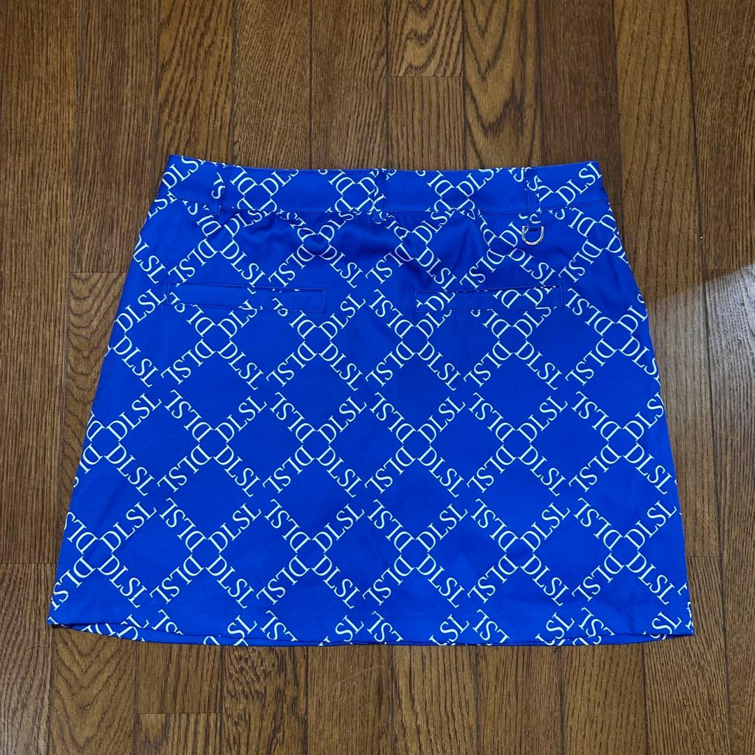 デルソル♡大きいサイズ　ゴルフポロシャツ　ゴルフスカート　ブルー系