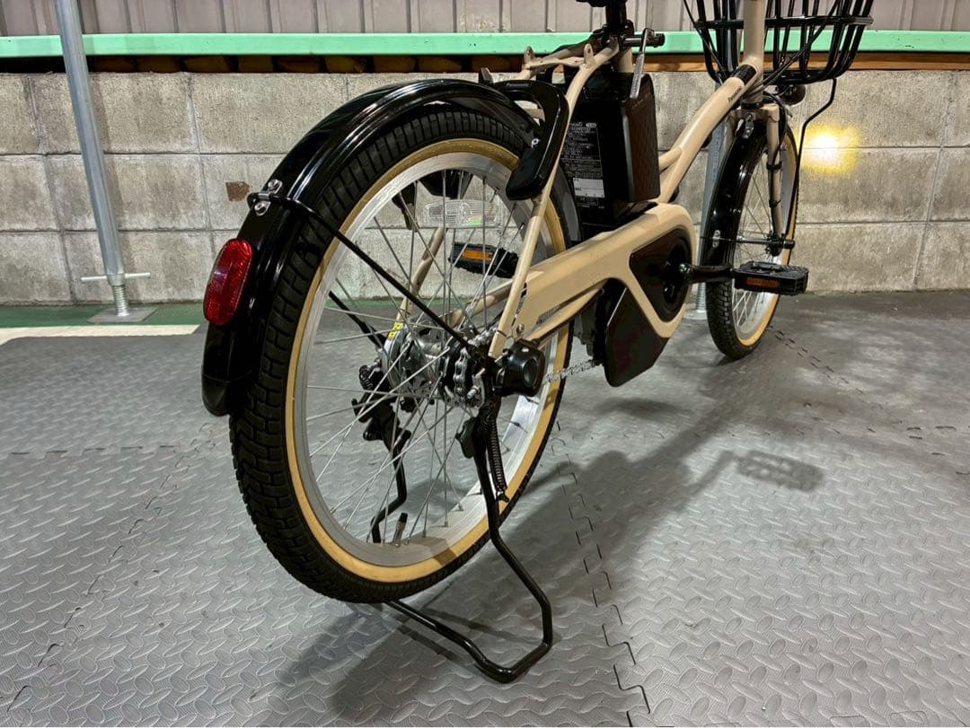 №8614 電動自転車　パナソニック　グリッター 20インチ ✨新古車　美品✨