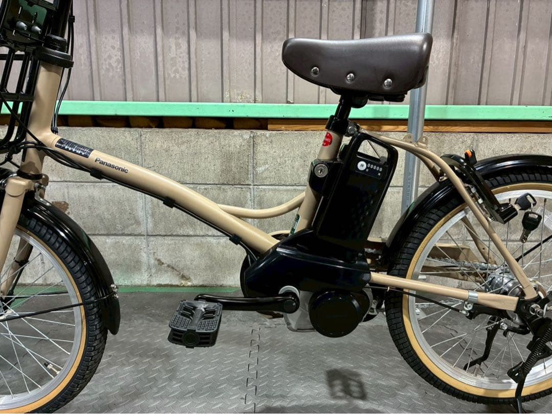 №8614 電動自転車　パナソニック　グリッター 20インチ ✨新古車　美品✨